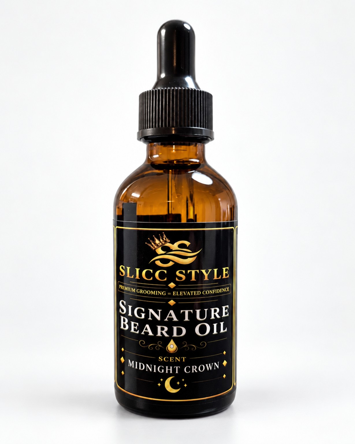 SLICC STYLE Midnight Crown 1 oz Signature Beard Oil