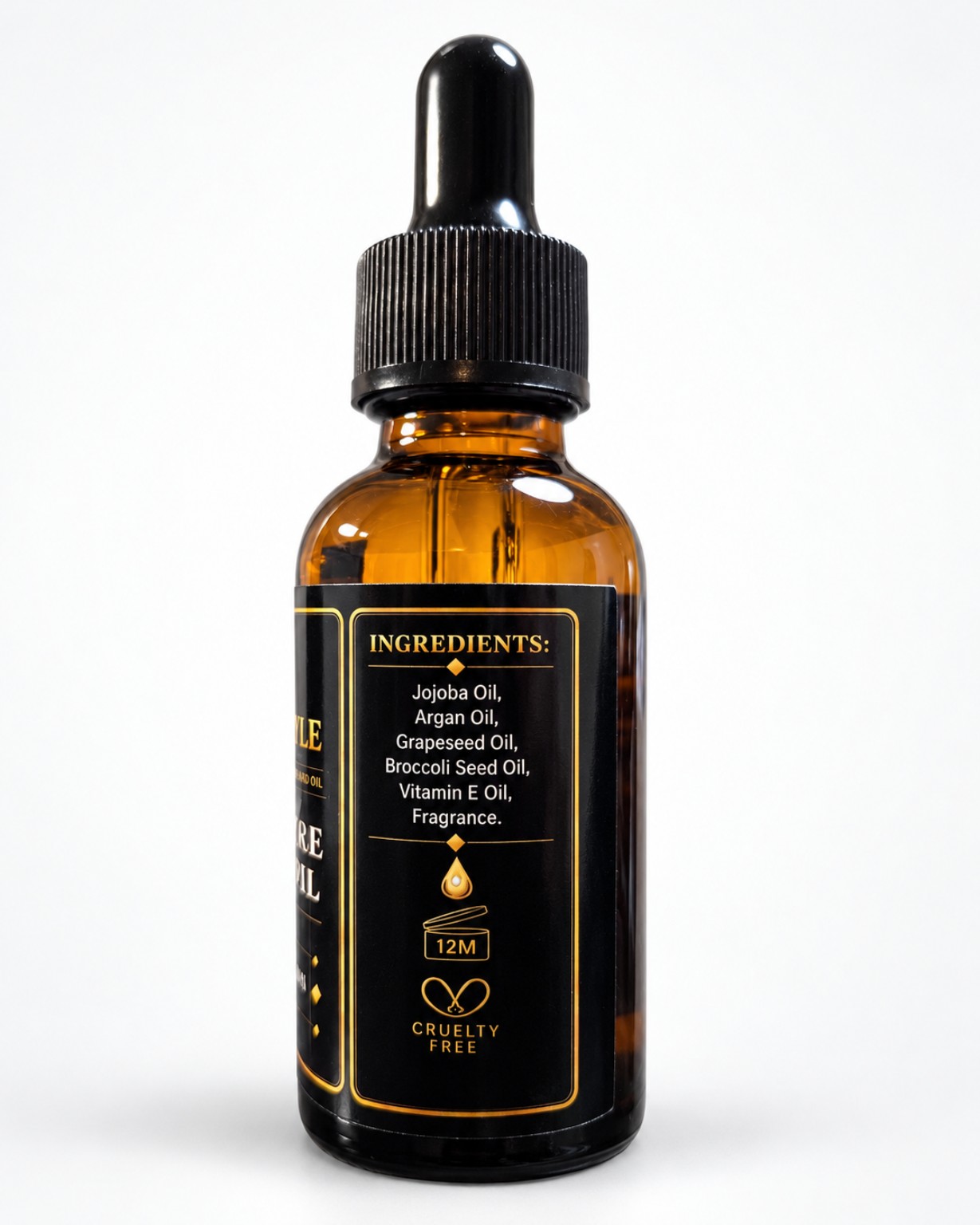 1 oz beard oil ingredients panel